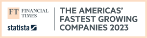 the americas' fastest growing companies 2023 financial times badge